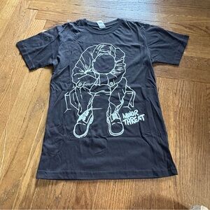 Minor Threat Band T-Shirt Black Graphic Punk Hardcore Tee Size Small